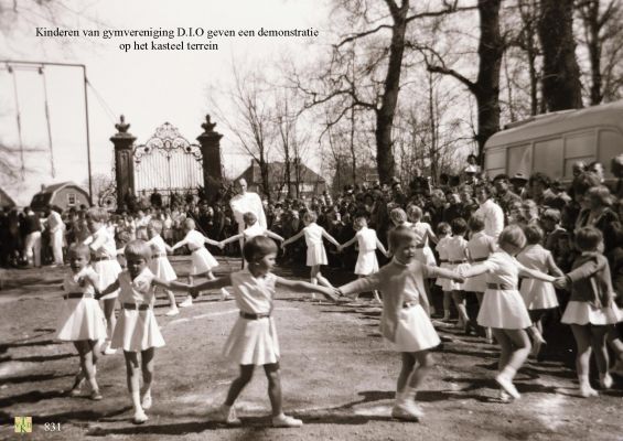 0831 D.E.S vereniging.  
Vanwege Koninginnedag een demonstratie.
