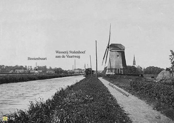 0928 De oude watermolen.  
 
