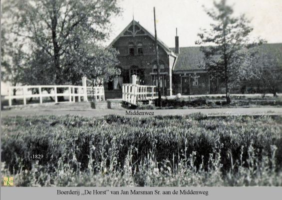 1829  Boerderij de Horst.
