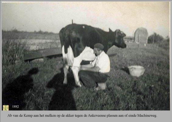 1889 Achter de Horstermeerdijk.
 Tegen de Ankeveense Polder.
