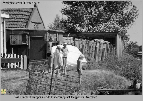 1909 Zwemmen in de Vecht
