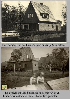 1926 Huis Jaap Siewertsen.  
