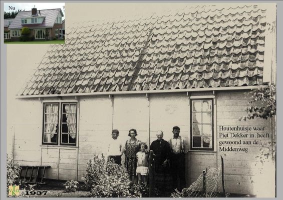 1937 Houten huisje. 
 
