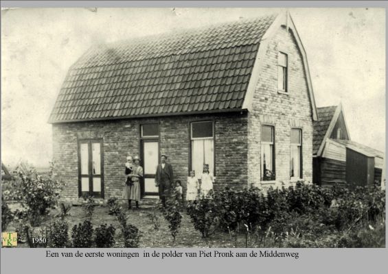 1950 Oude woning van Pronk.
