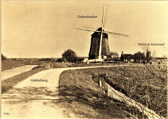 2791
Gabriel molen met de Kameraad molen.
