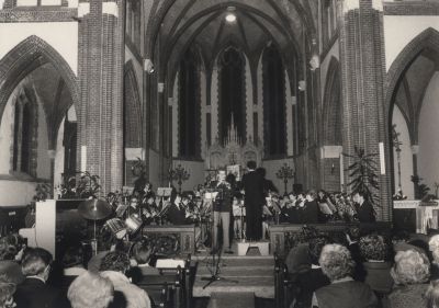 Najaarsconcert
Solo optreden van Bert Pape tijdens Najaarsconcert in R.K. Kerk.
