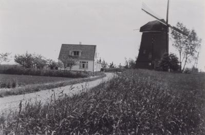 Molen
Links huis prof dr Dick Blok.
